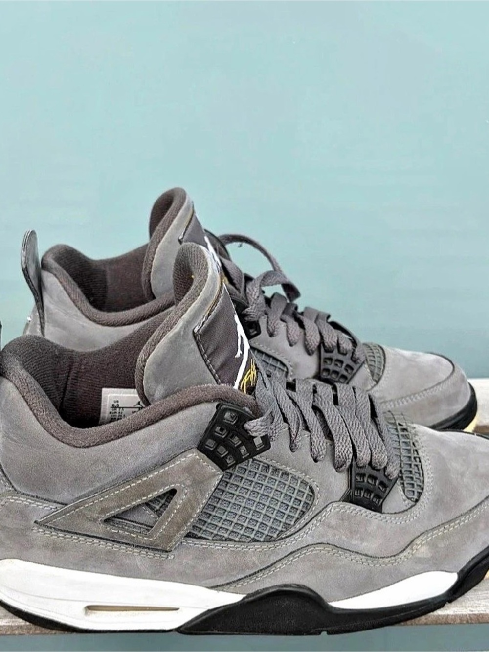Jordan Air Jordan 4 Retro 'Cool Grey' Sneakers Gray US 8.5